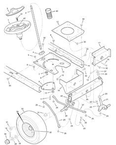 Part Location Diagram of MU7027168SM Briggs and Stratton Bolt
